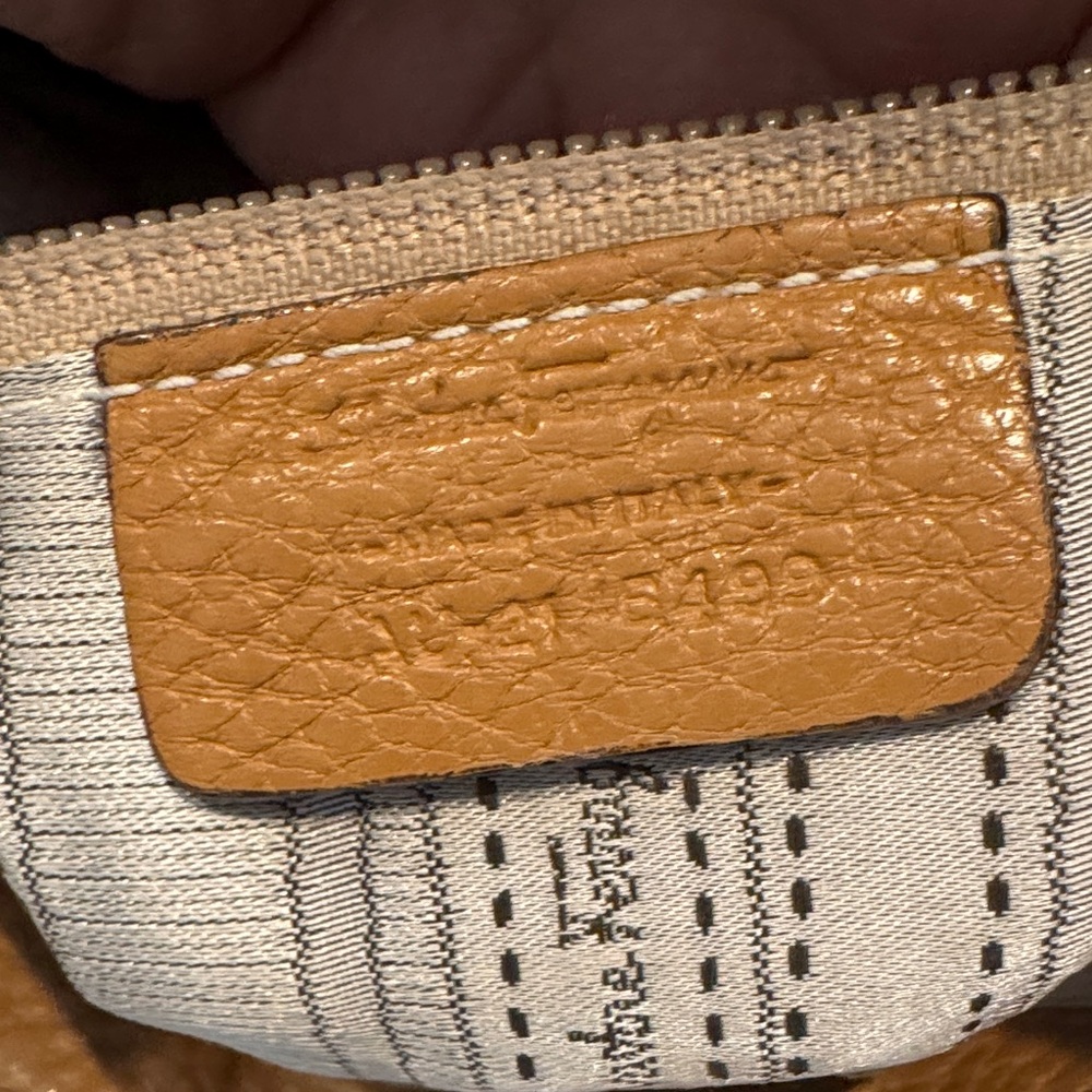 Authentic Salvatore Ferragamo Brown Leather Crossbody Bag - Picture 15 of 16